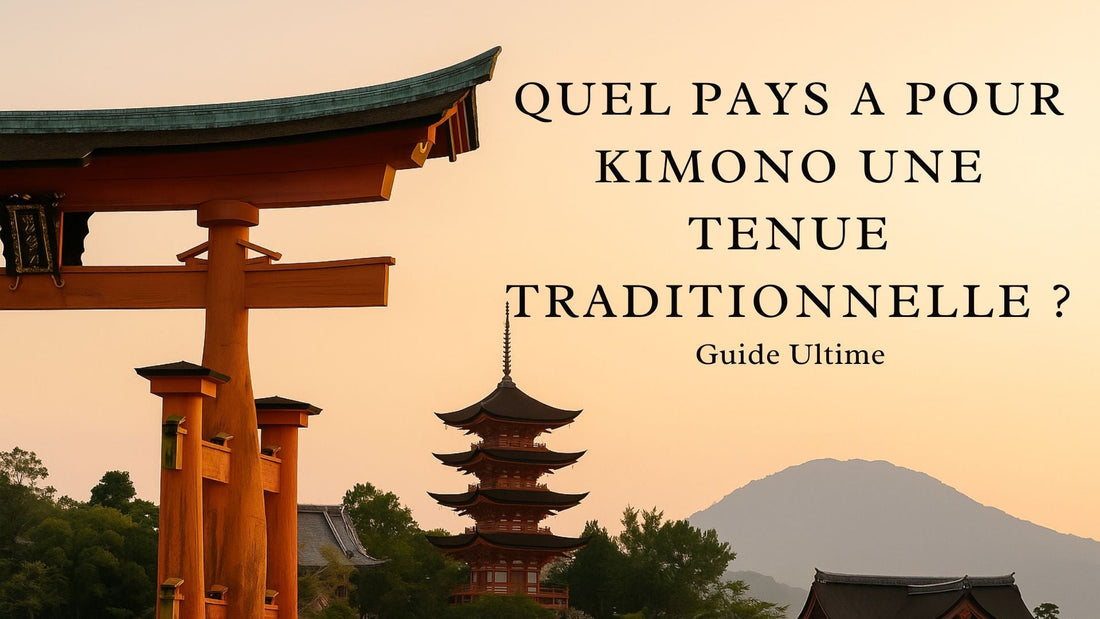 quel pays a pour kimono une tenue traditionnelle