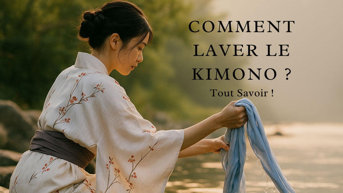 Comment laver le kimono