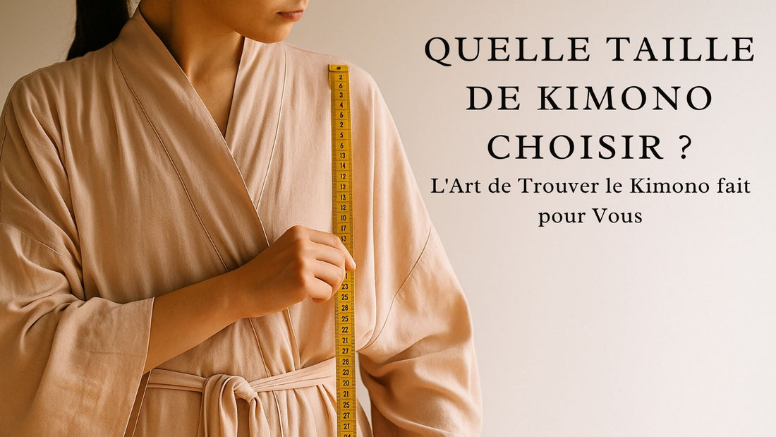 Quelle taille de kimono choisir