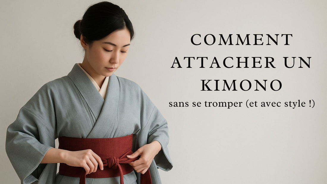 comment attacher un kimono