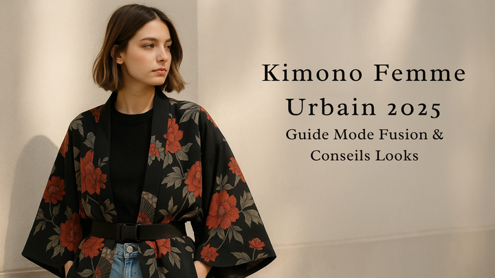 Kimono Femme Urbain 2025 : Guide Mode Fusion & Conseils Looks pour Jeans, Blouses et Pantalons
