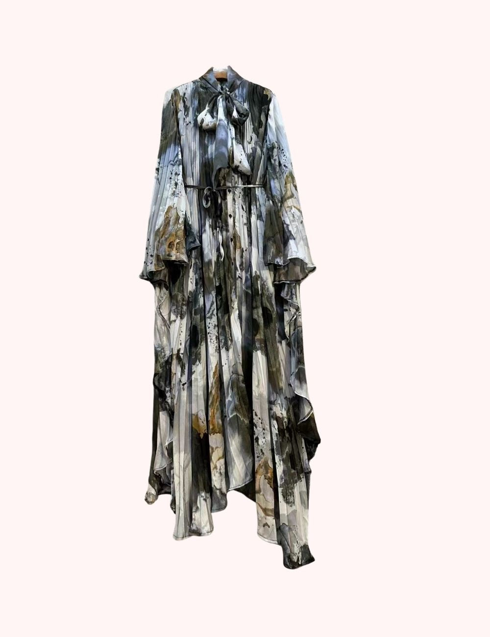 Robe Kimono | Fleurs Jaunes