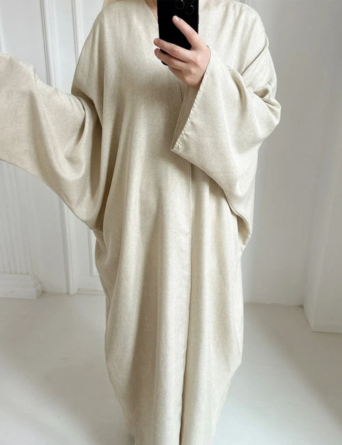 Abaya Kimono | Editions Caftan Beige