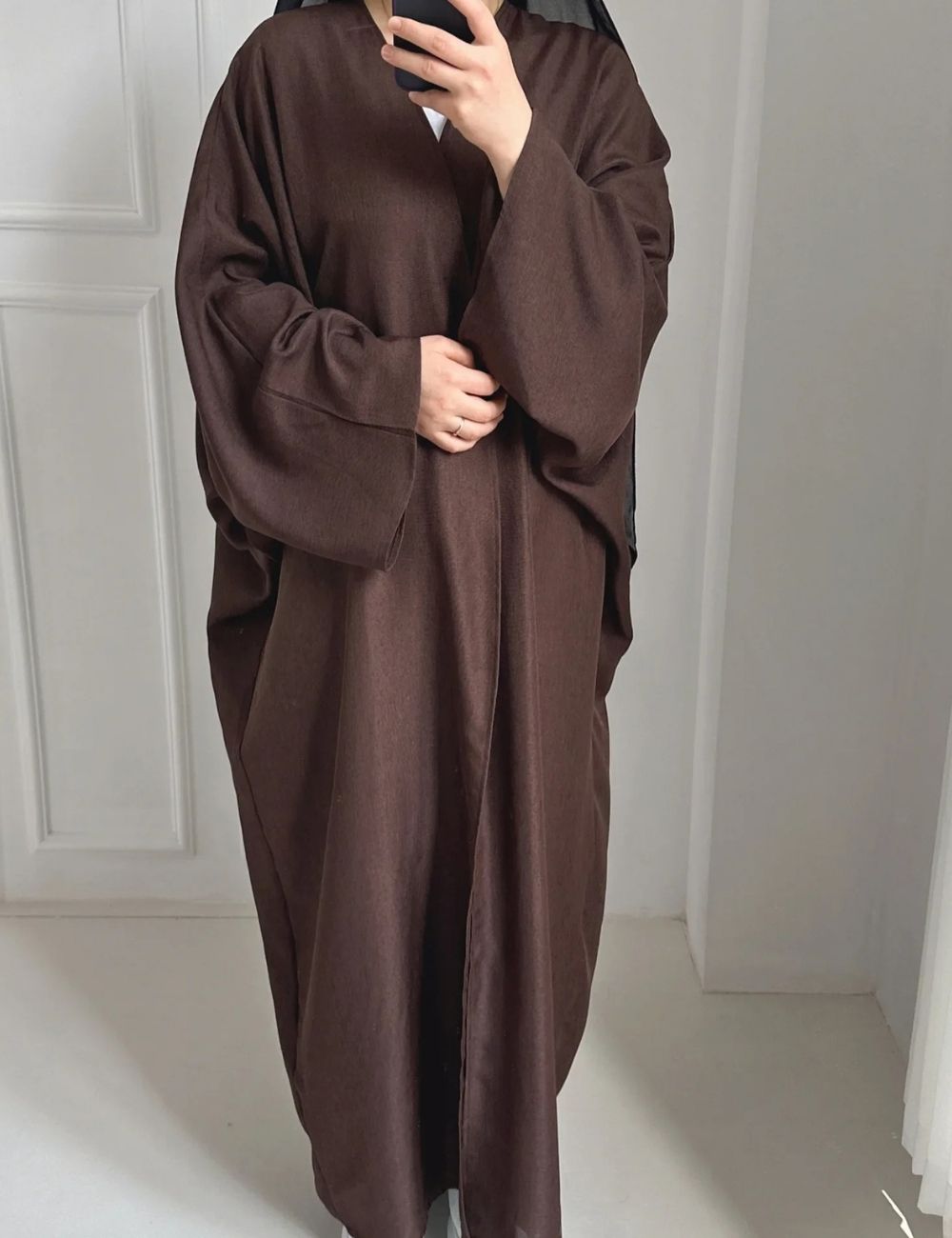 Abaya Kimono | Editions Caftan Marron