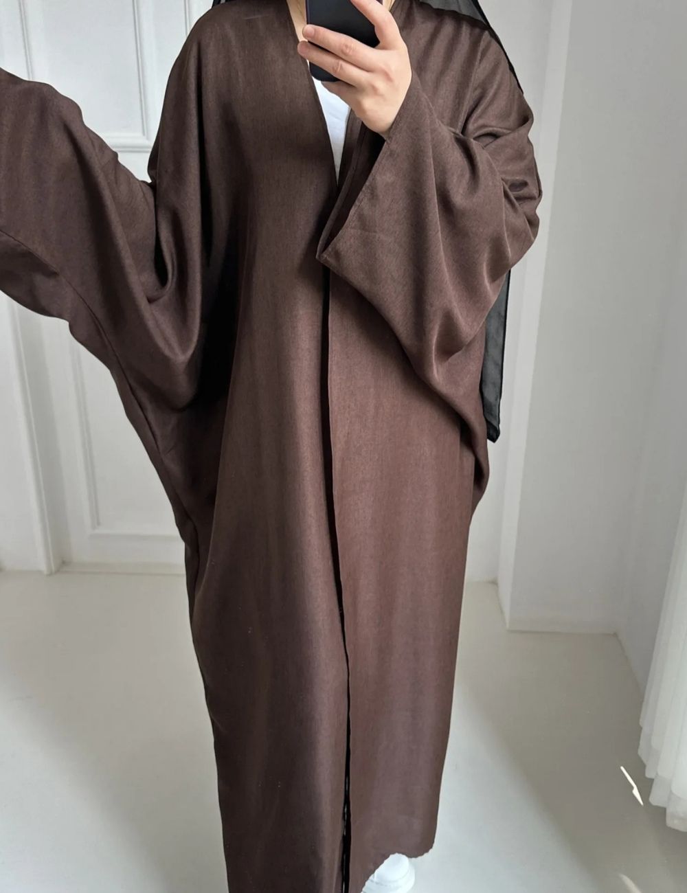 Abaya Kimono | Editions Caftan Marron