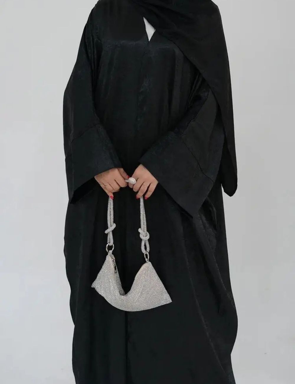 Abaya Kimono | Noir Majestueux