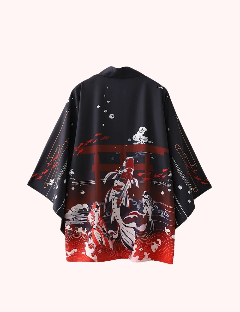 Kimono Japonais | Poissons Rouge