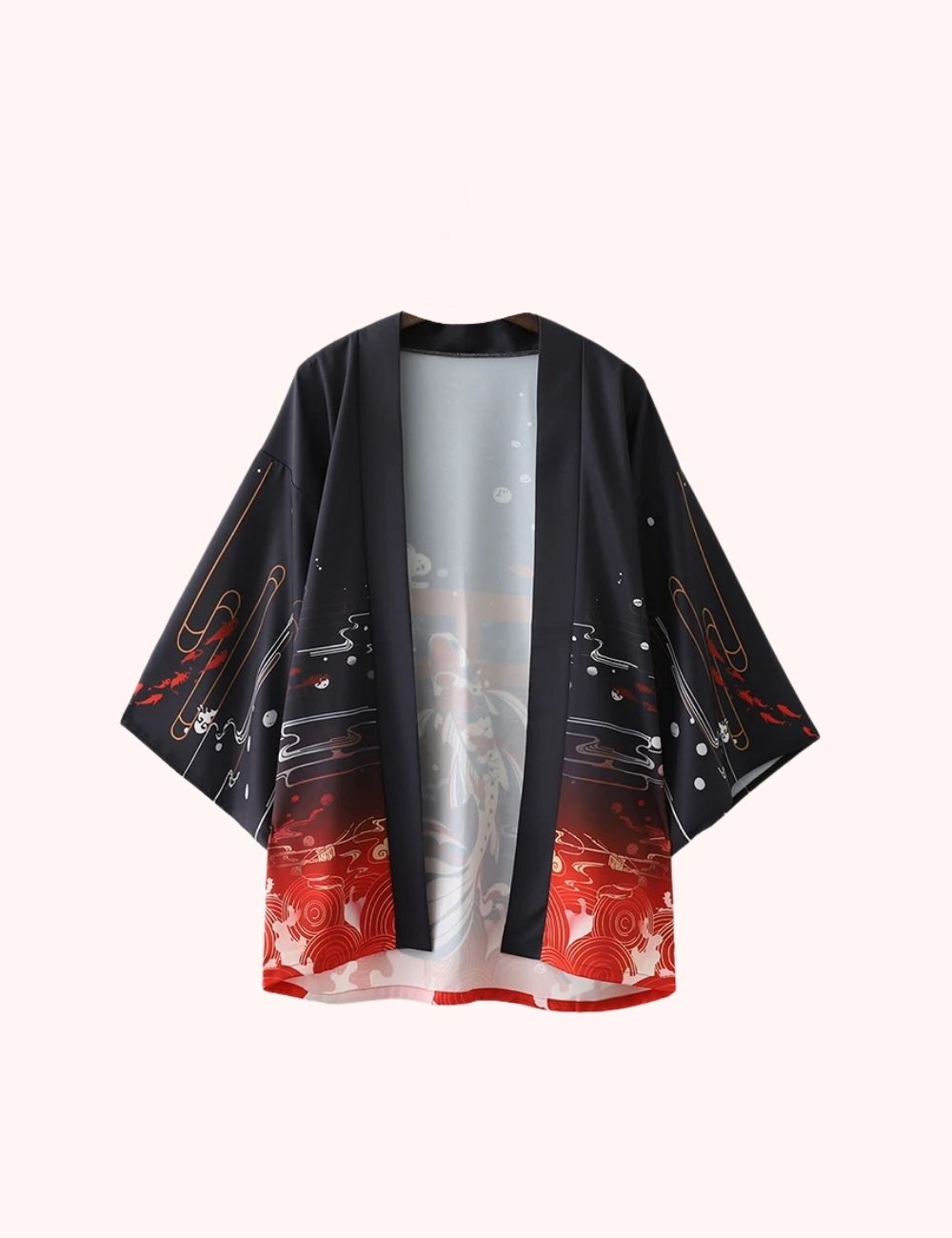 Kimono Japonais | Poissons Rouge