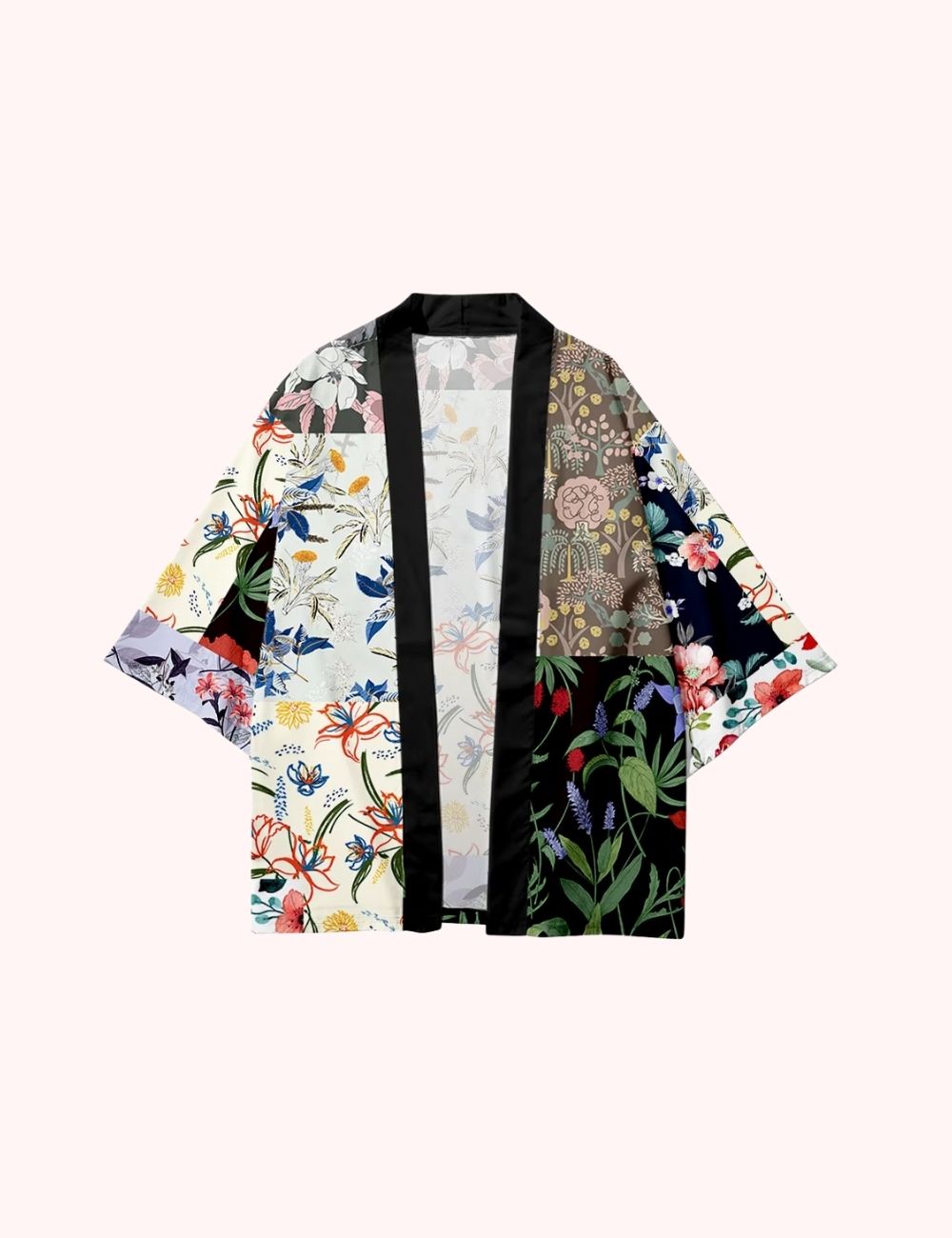 Kimono Japonais | Fleurs Claires
