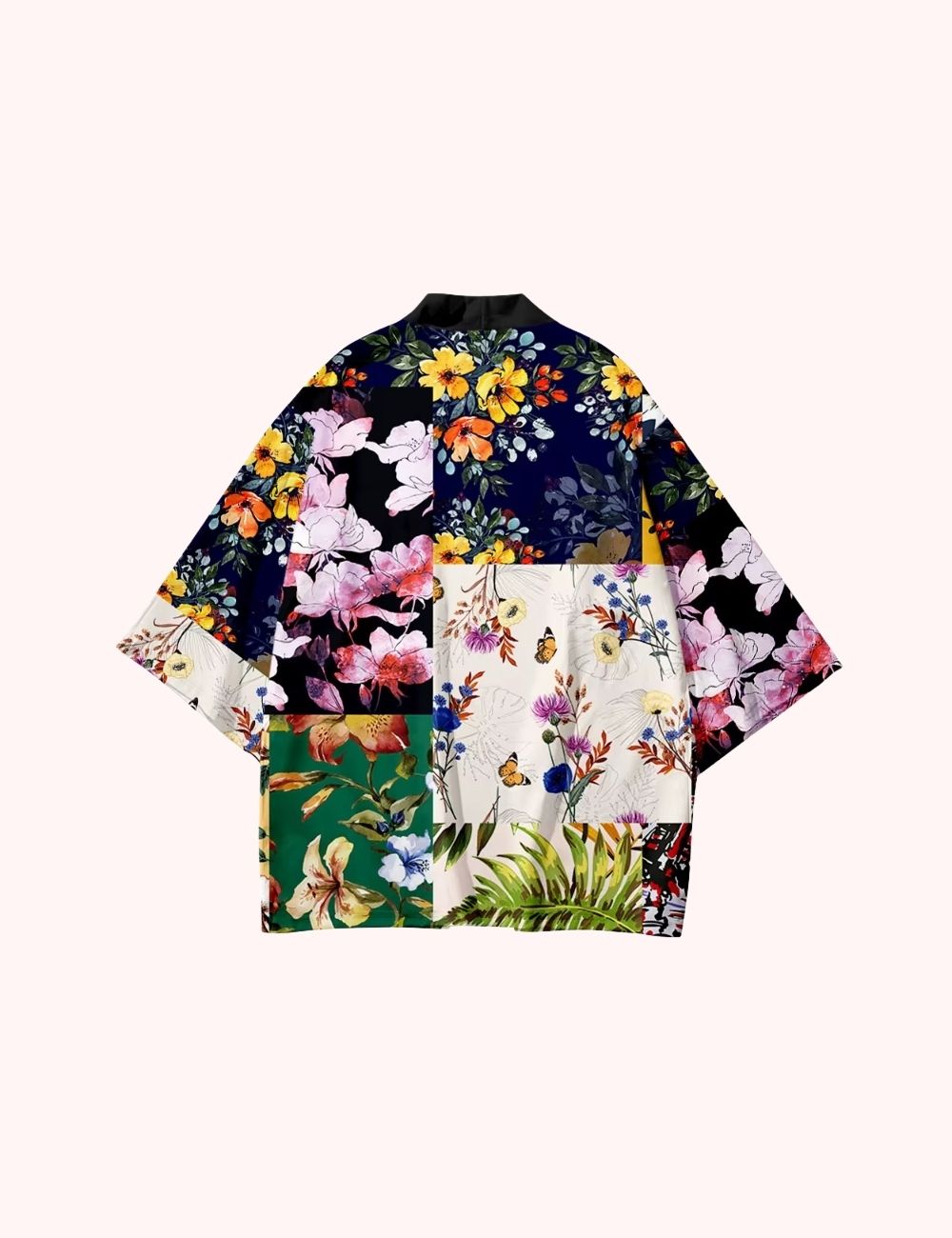 Kimono Japonais | Fleurs Claires