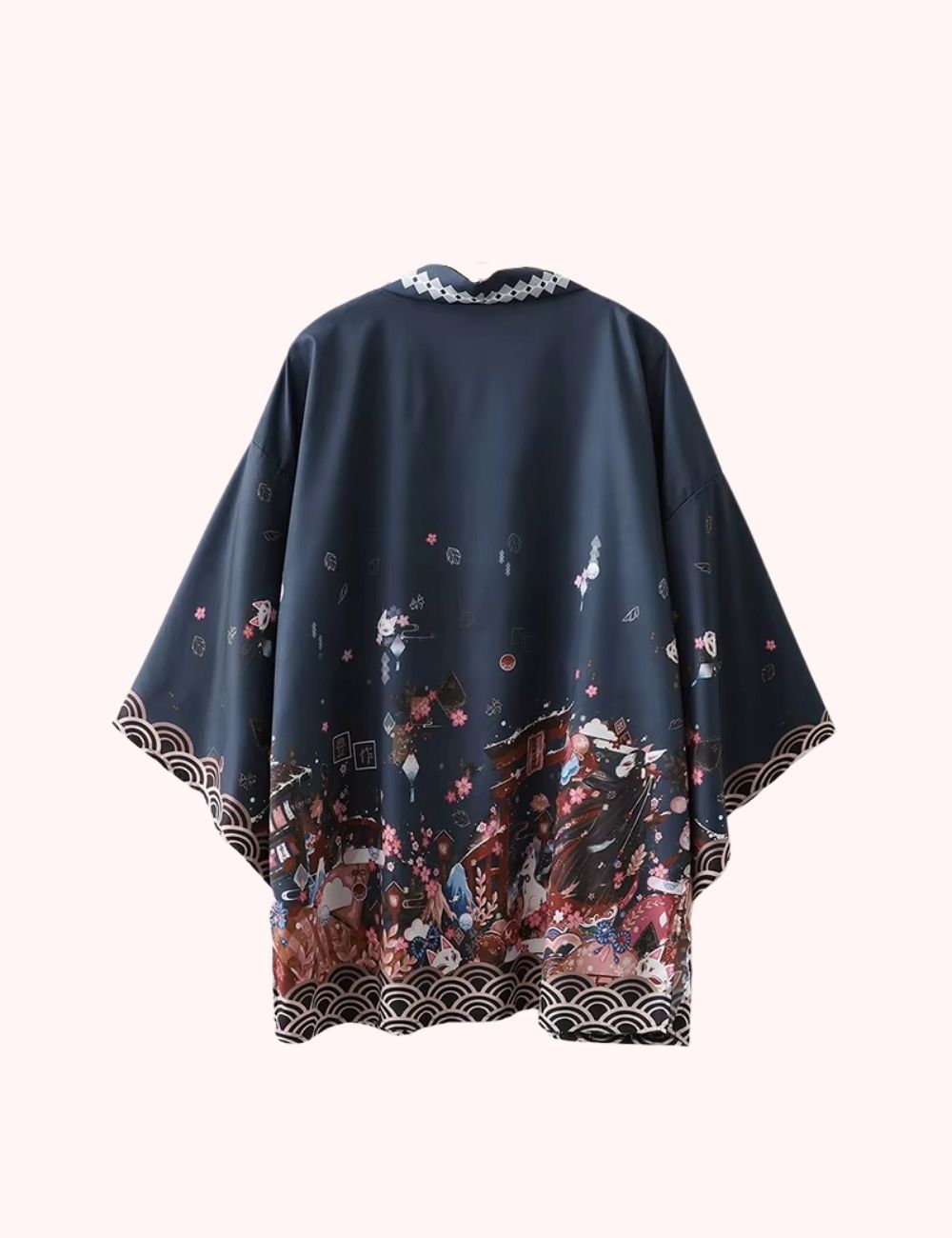 Kimono Japonais | Nuit émeraude