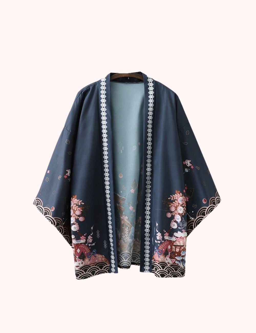 Kimono Japonais | Nuit émeraude