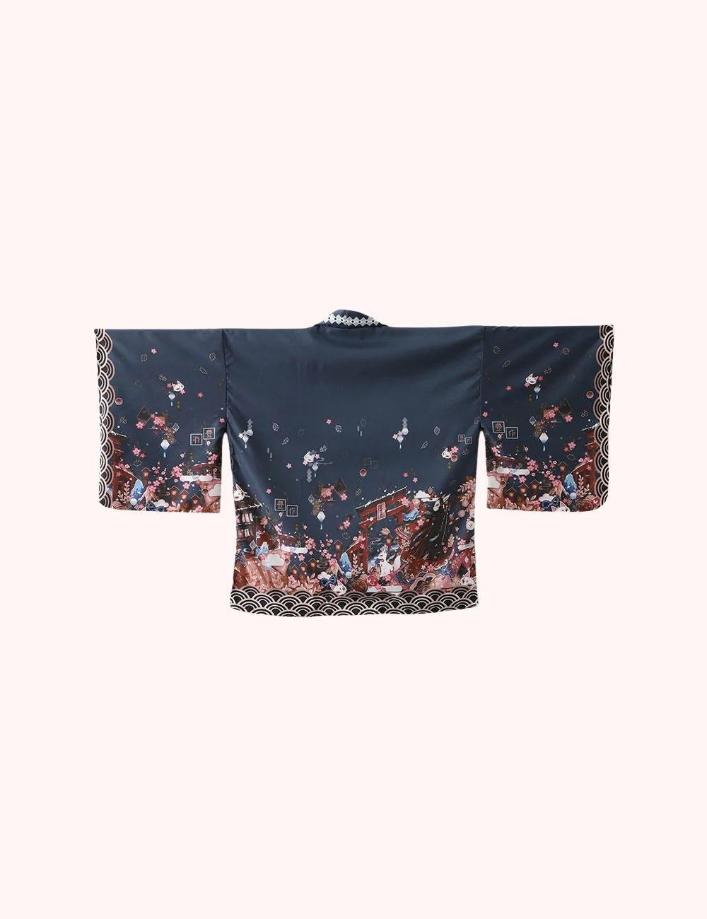 Kimono Japonais | Nuit émeraude
