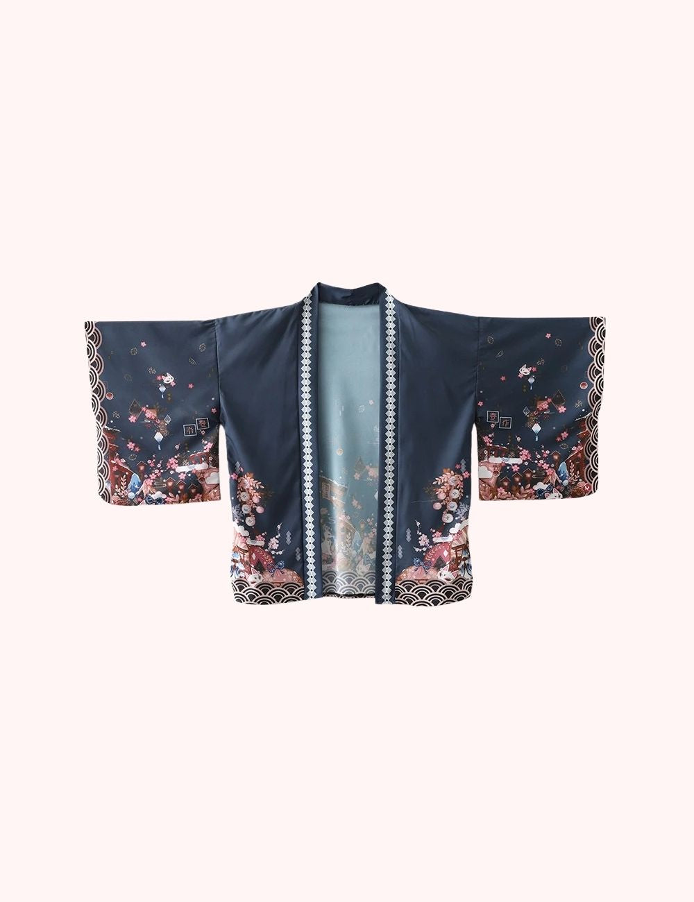 Kimono Japonais | Nuit émeraude