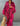 Kimono Long | Imprimé Rouge
