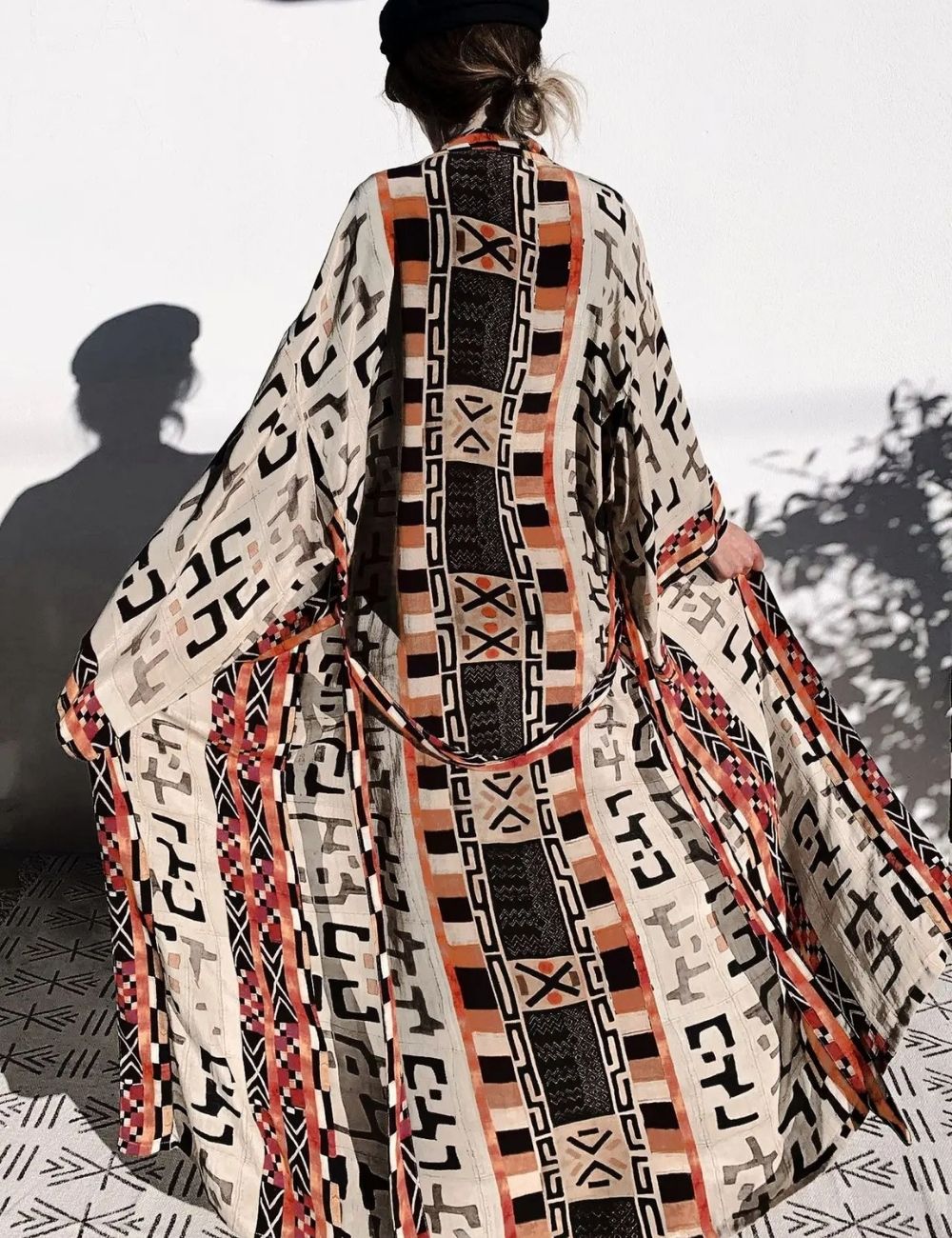 Kimono Long | Motifs Géométriques