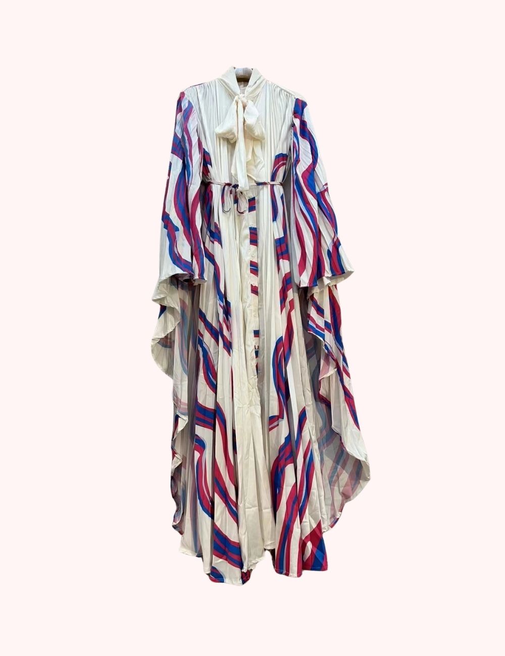 Robe Kimono | Lignes Violettes