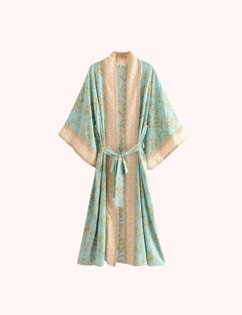 Kimono Long | Bohème Vert