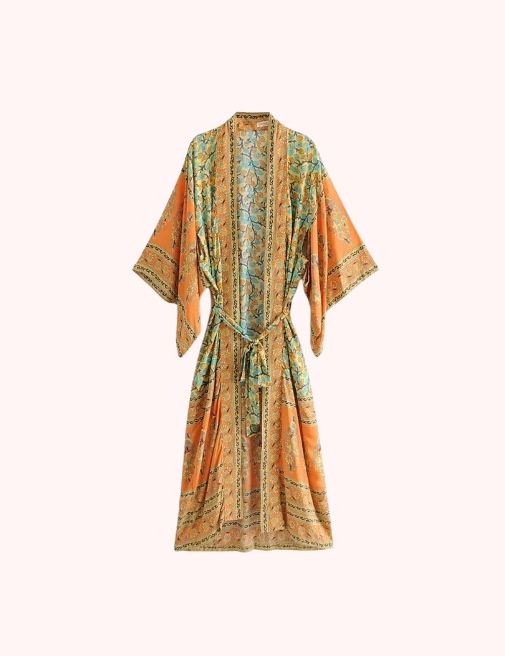 Kimono Long | Bohème Orange