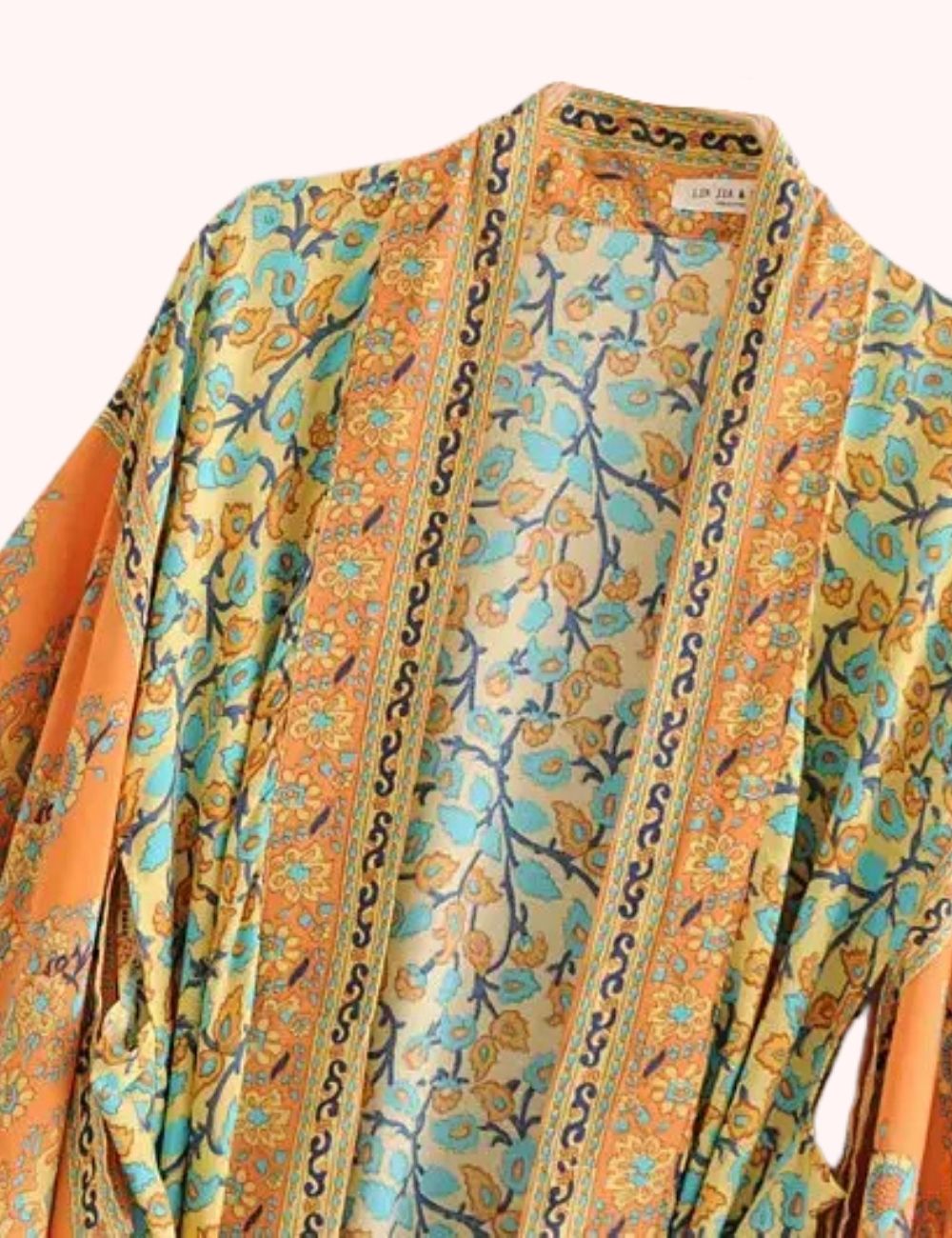 Kimono Long | Bohème Orange
