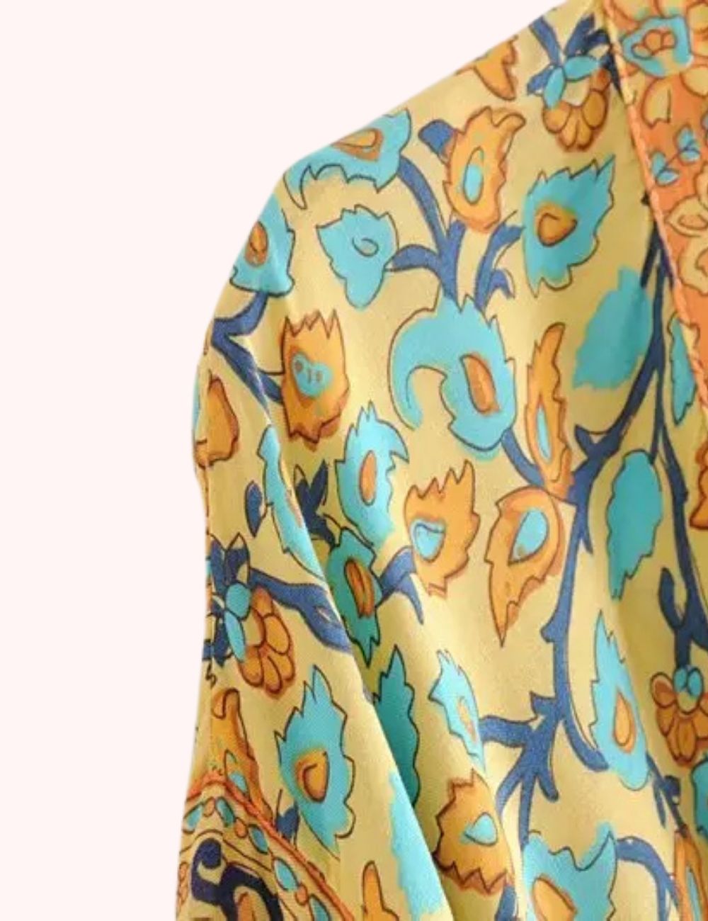 Kimono Long | Bohème Orange