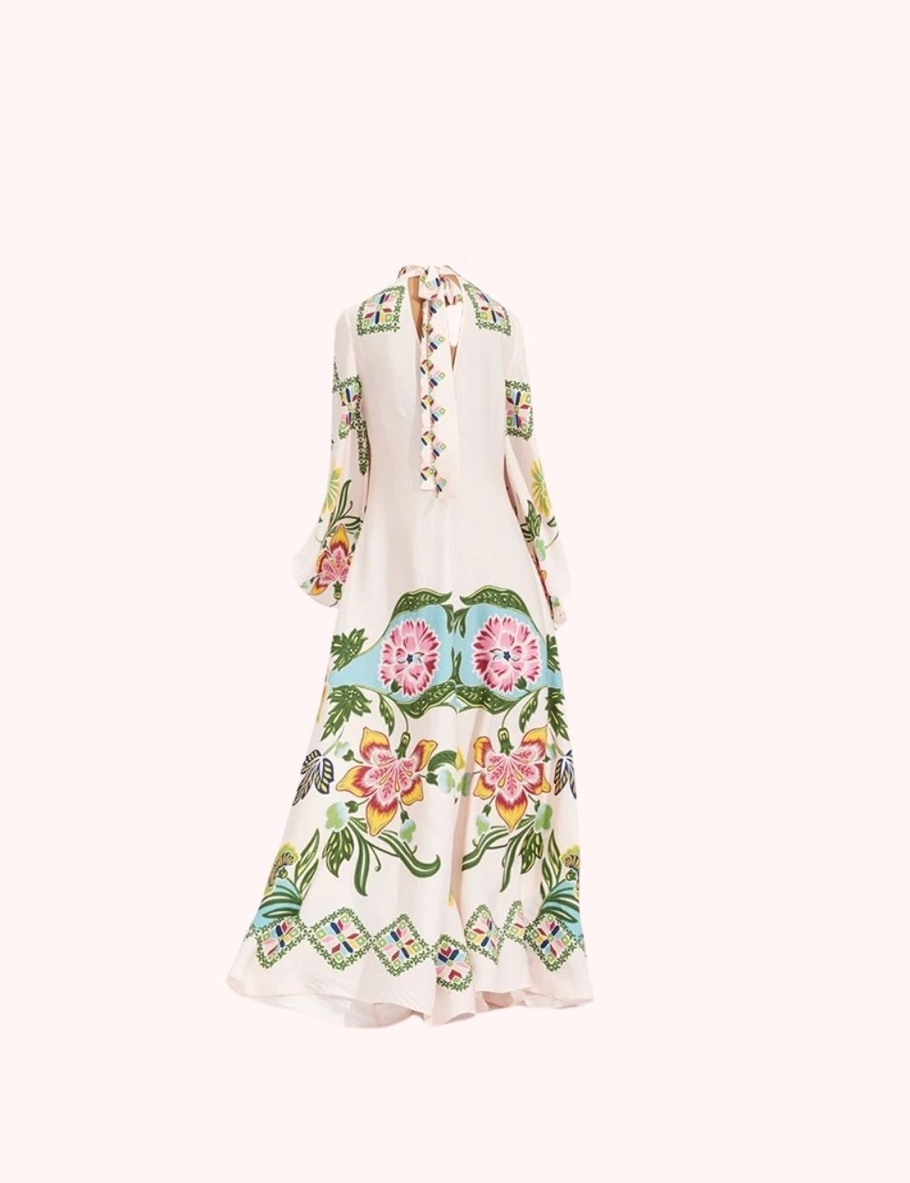 Robe Kimono Réversible | Plage Floriale