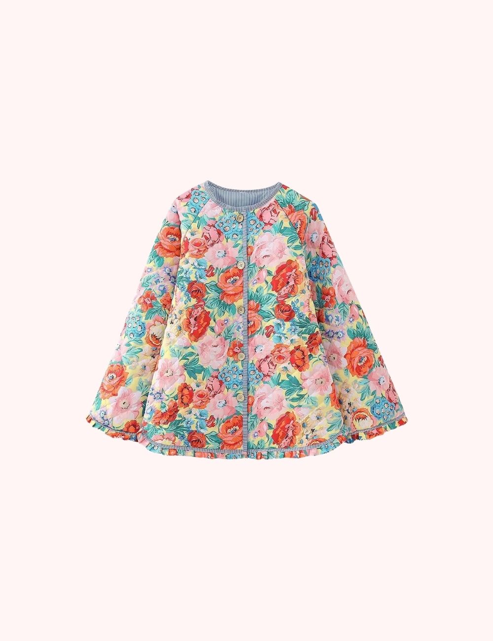 Veste Kimono Matelassée | Fleurs Douces