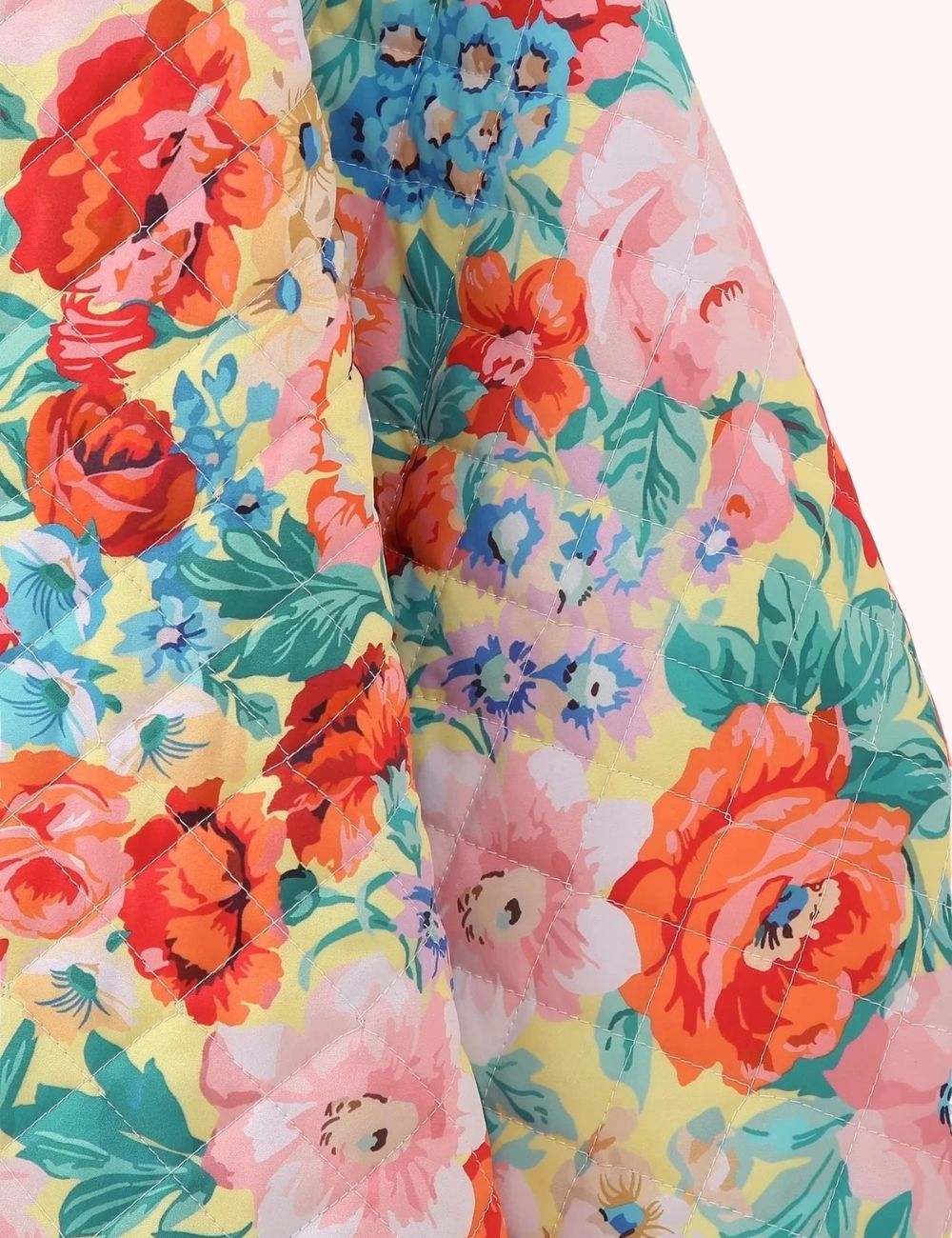 Veste Kimono Matelassée | Fleurs Douces