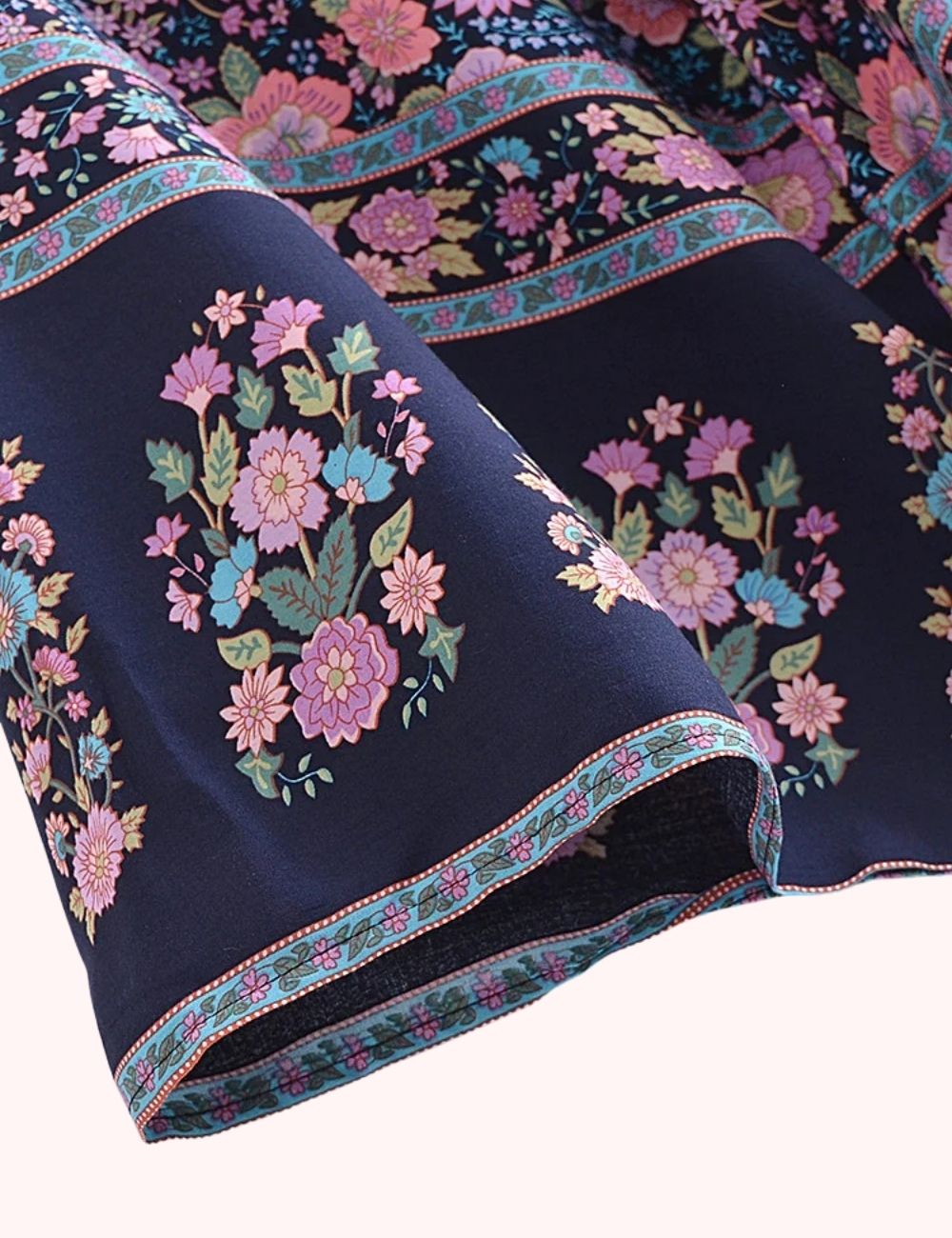 Kimono court | Nuit Florale