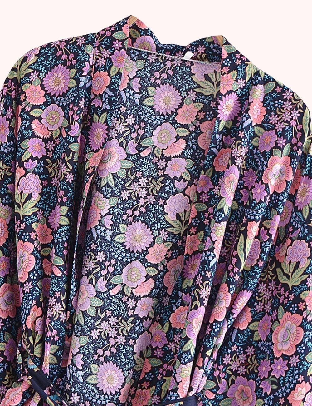 Kimono court | Nuit Florale