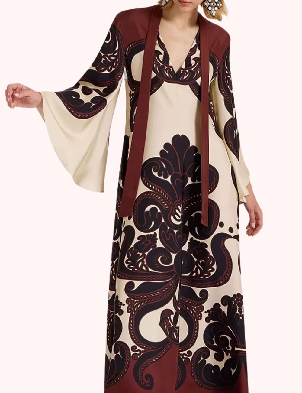 Robe Kimono | Rouge Sang