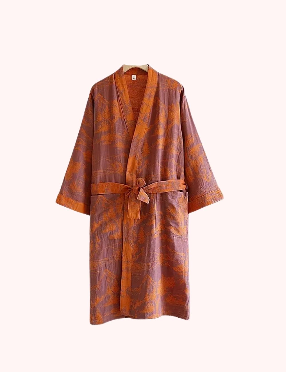 Peignoir Kimono Orange | Edition d'Automne