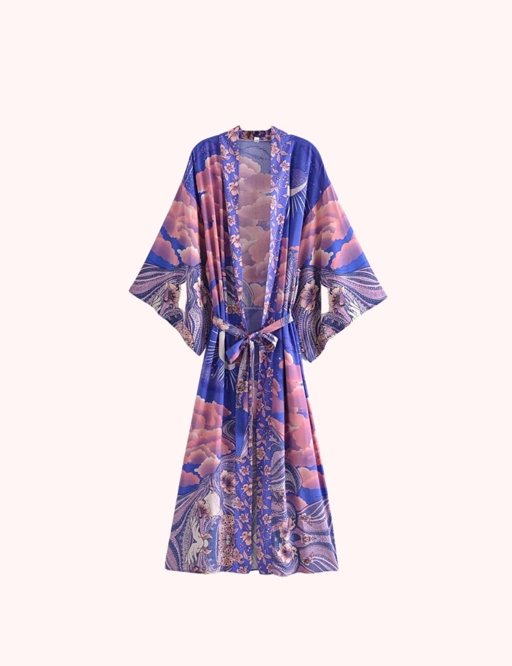 Kimono Long | Bohème Violet
