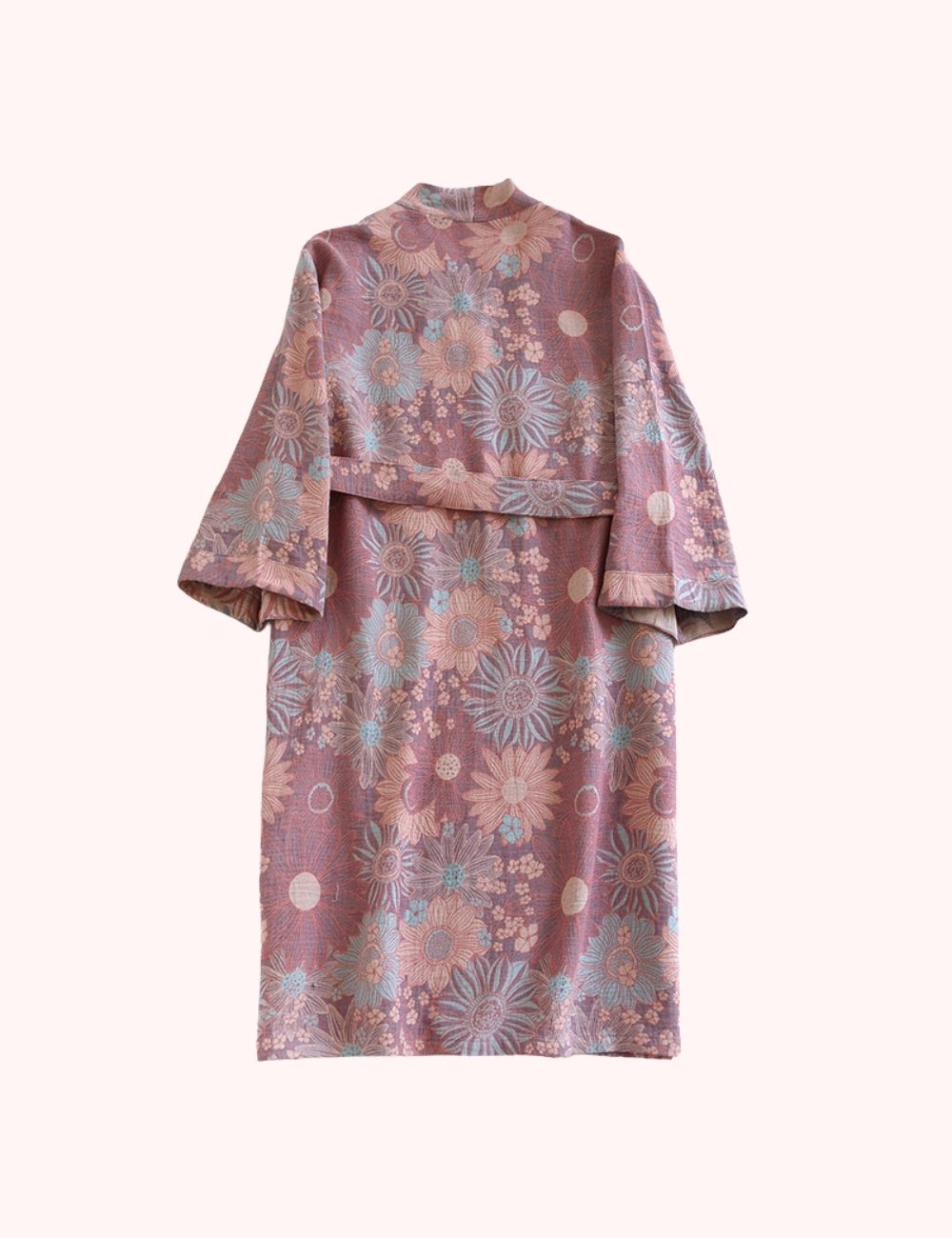 Peignoir Kimono | Rose Fleuri