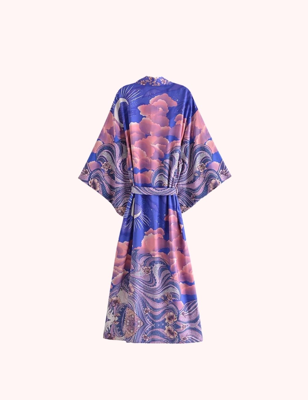 Kimono Long | Bohème Violet