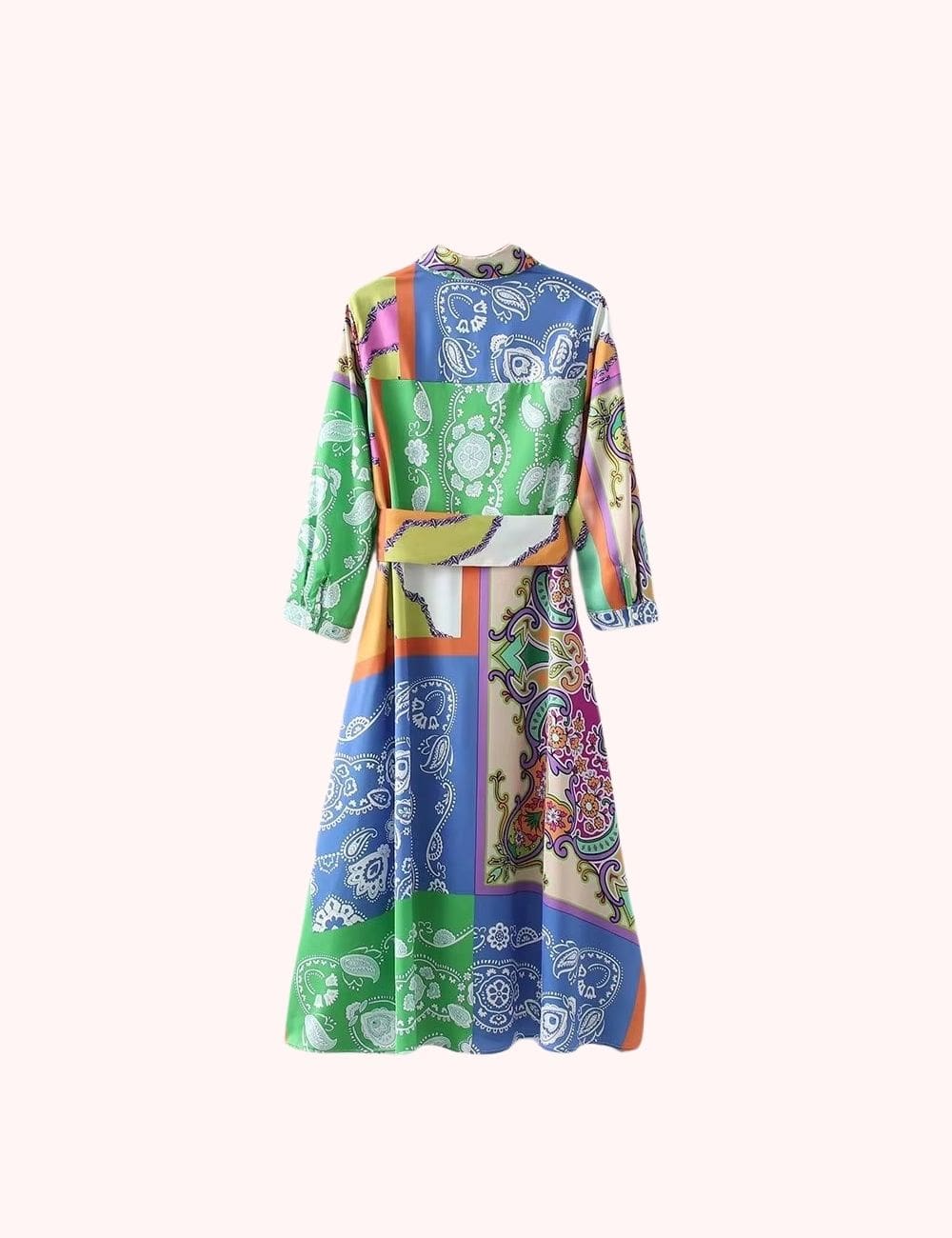 camaïeu robe kimono