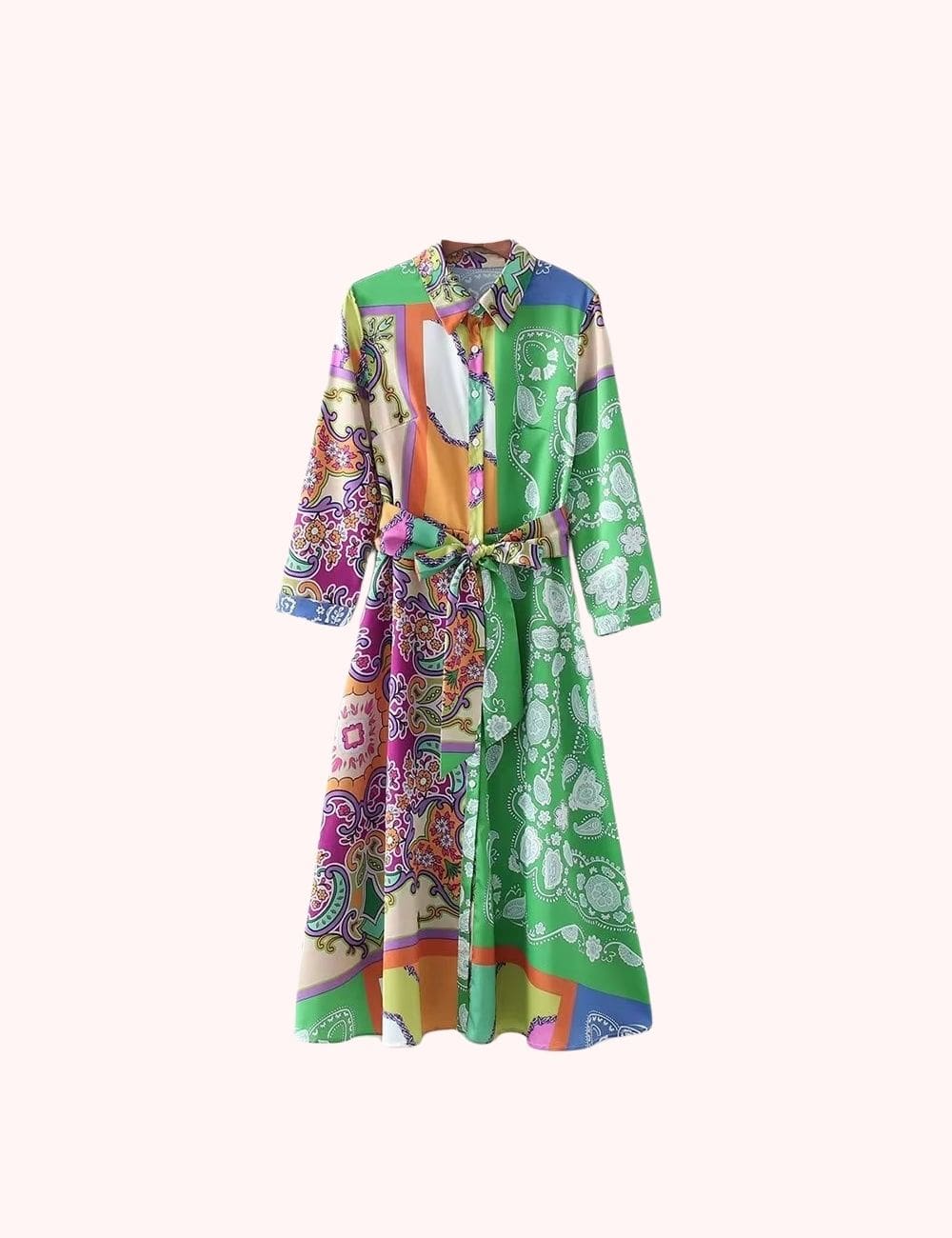 camaïeu robe kimono