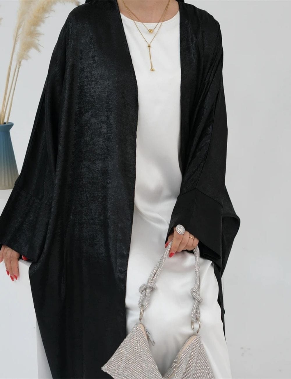 Kimono Abaya Noir