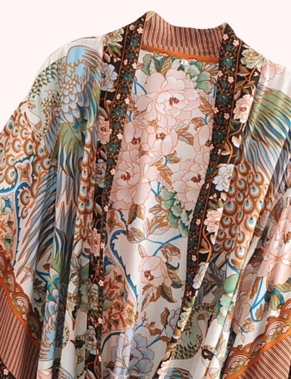 kimono de nuit long