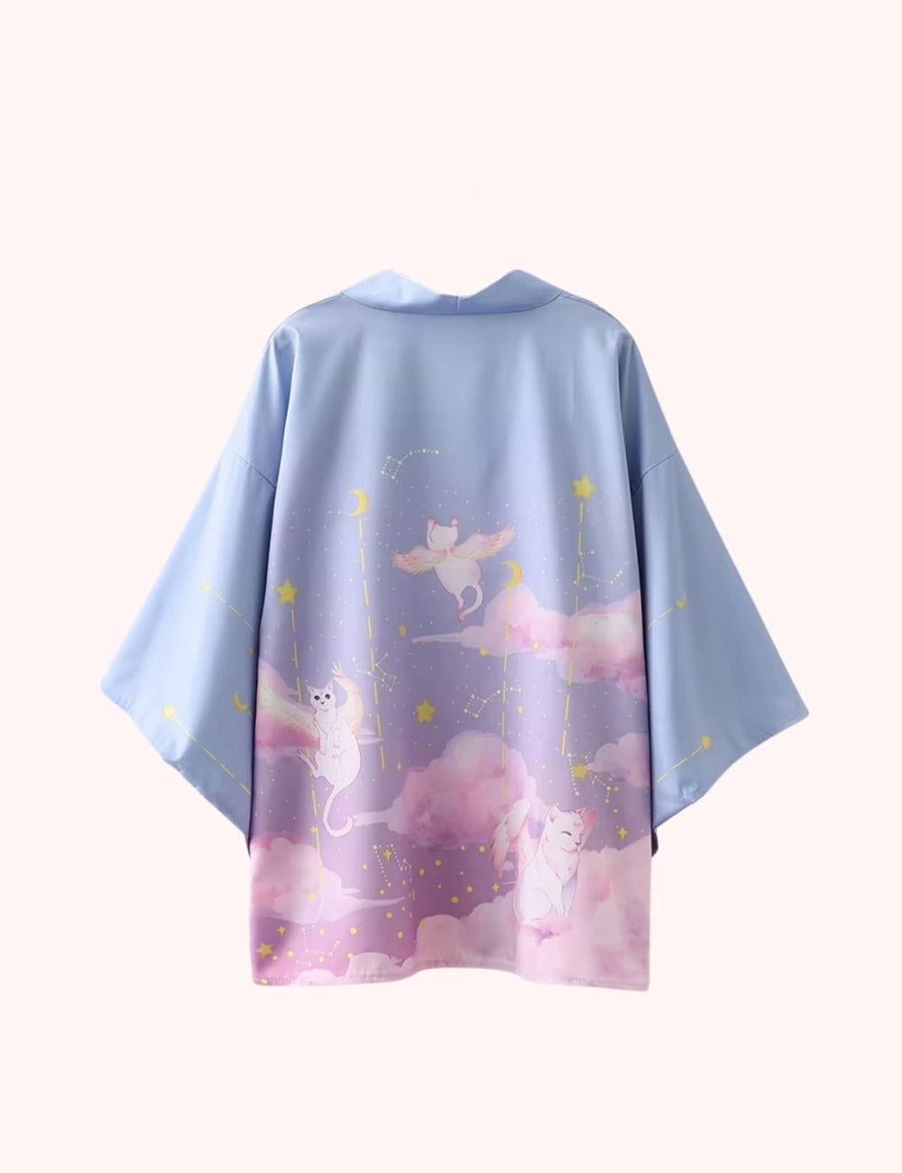 Kimono Japonais Bleu