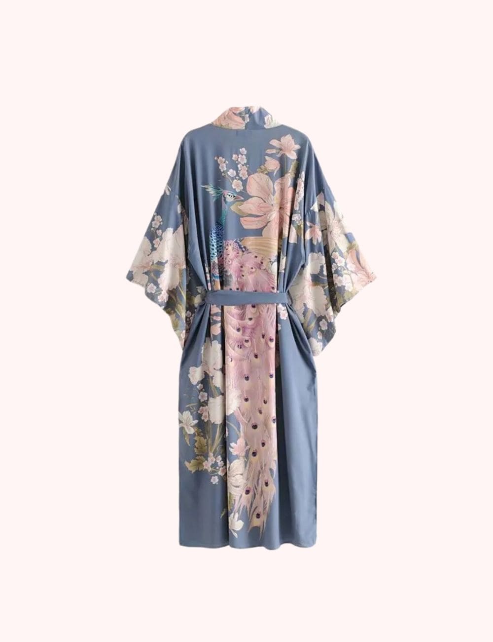 kimono long femme fleuri