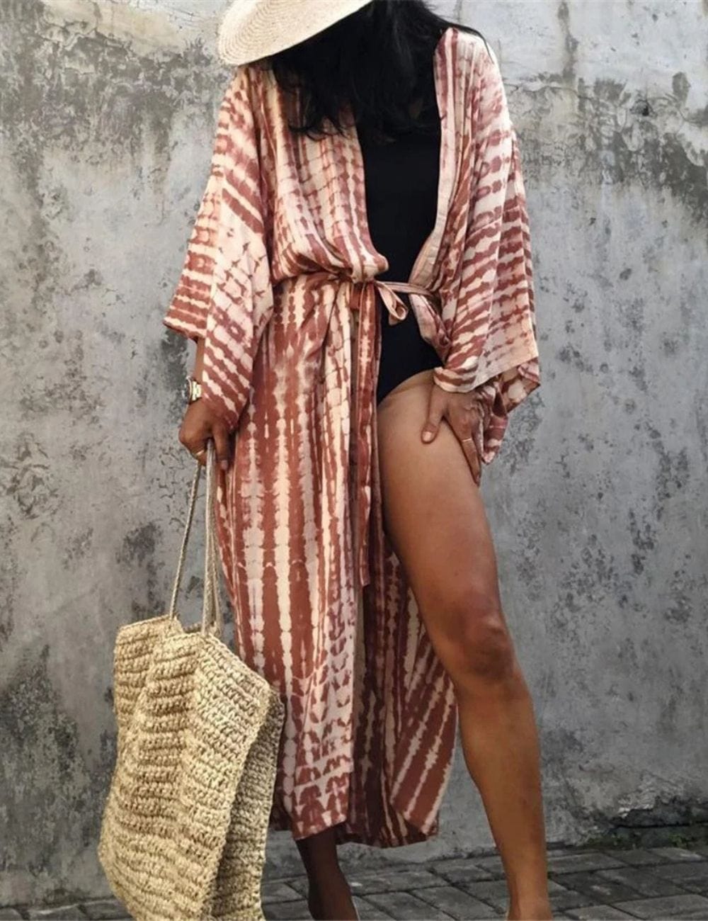 kimono long oriental