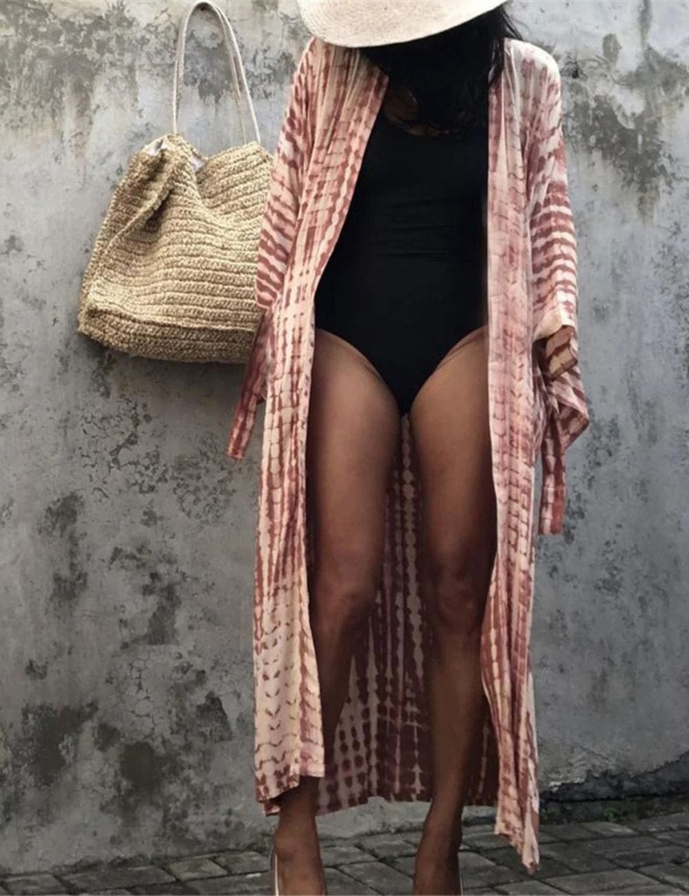 kimono long oriental