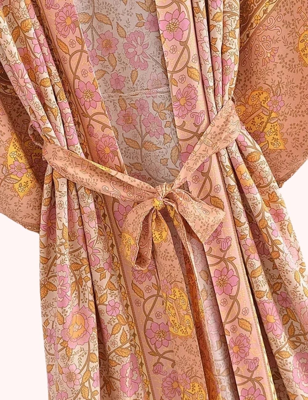 Kimono Long Rose