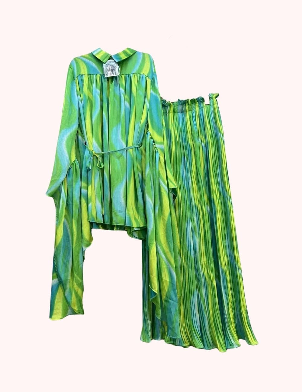 kimono manche longue avec jupe