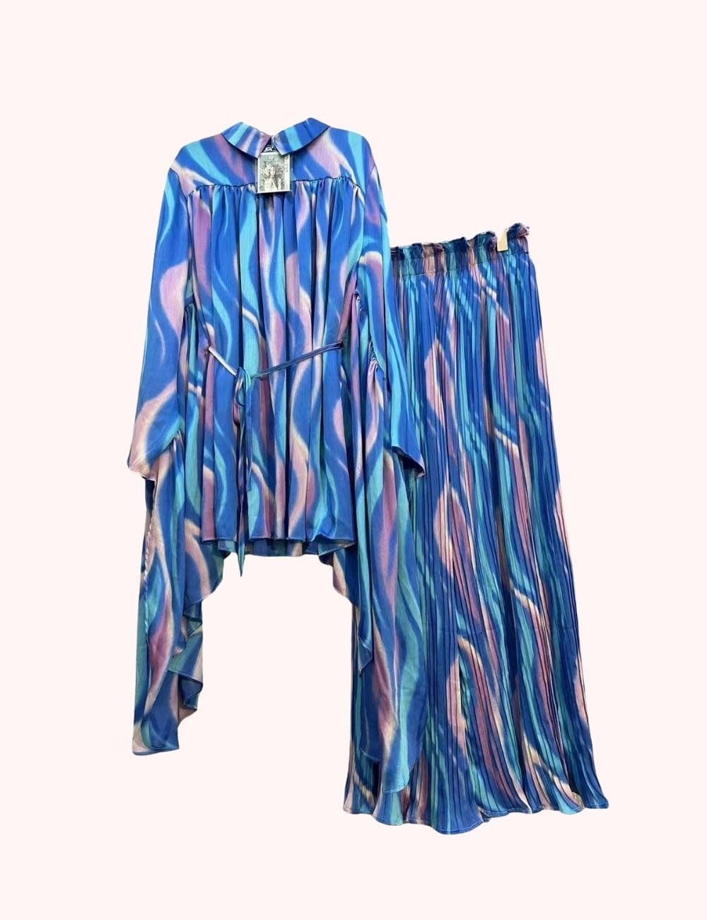 kimono manche longue avec jupe