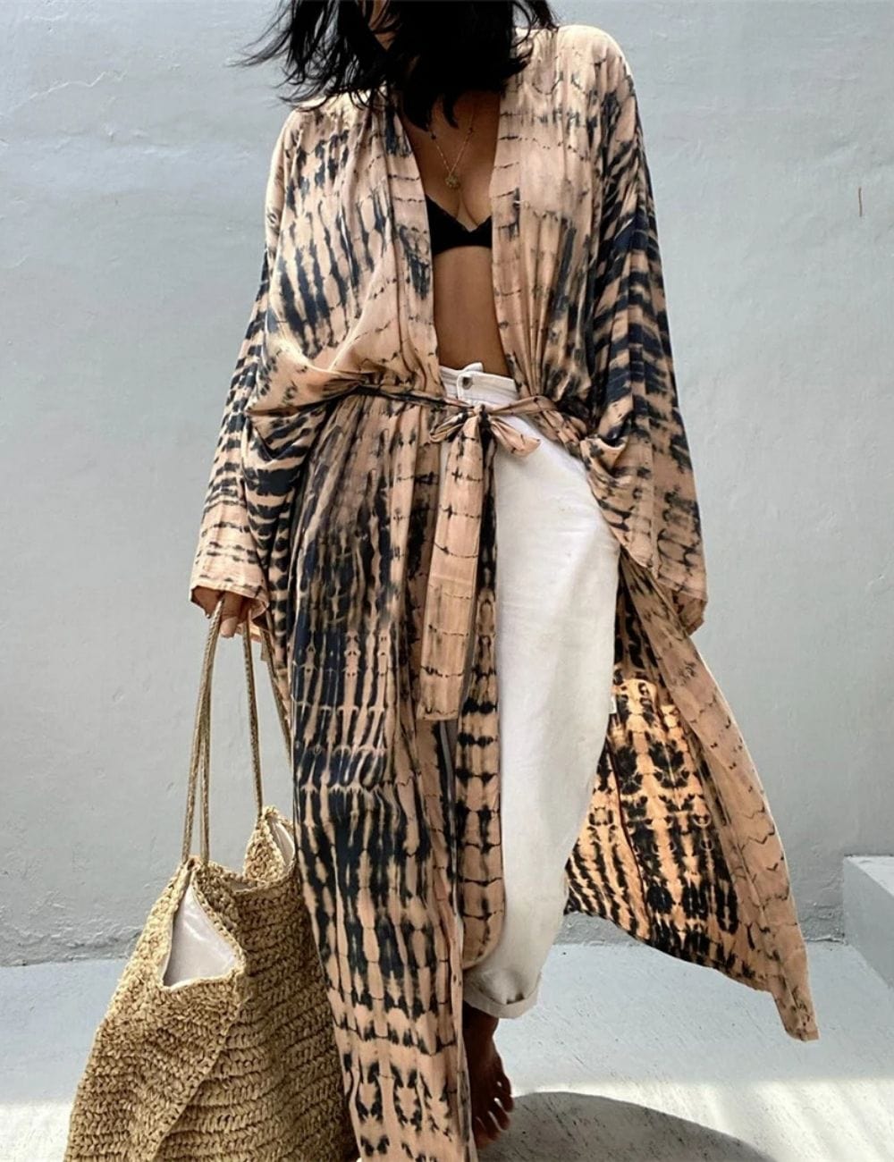 kimono terracotta
