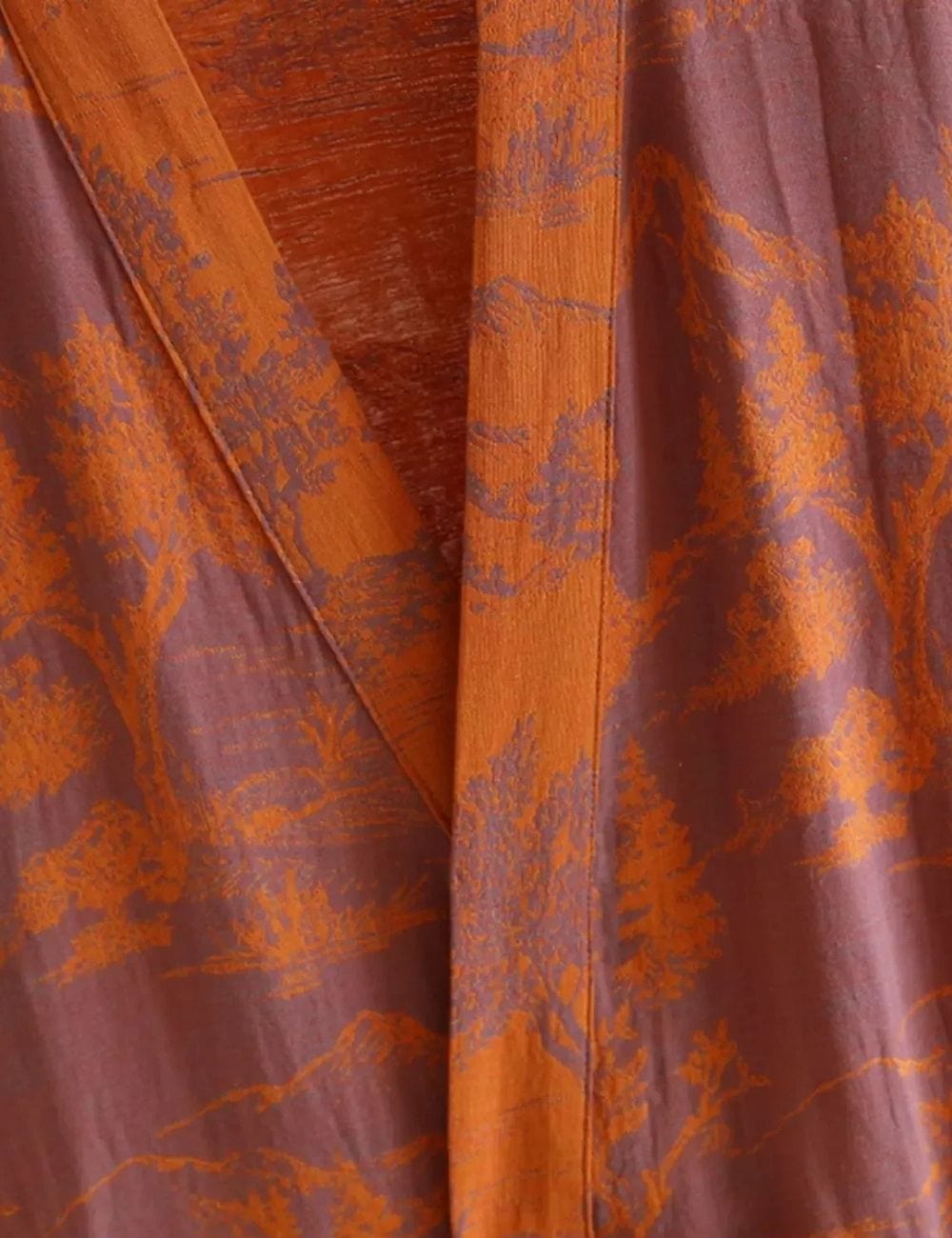 peignoir kimono coton​