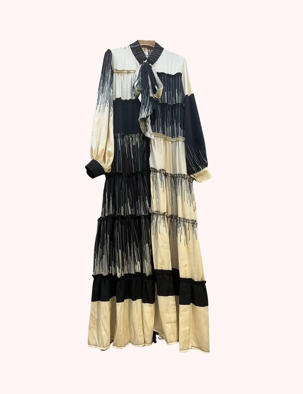 Robe ample kimono noir femme