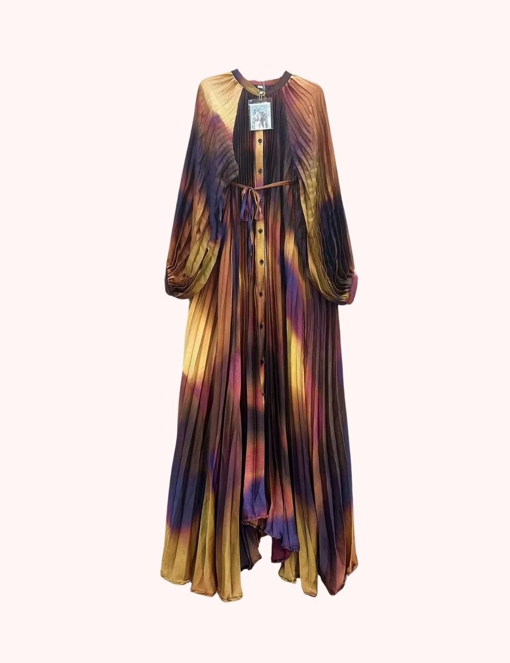 robe kimono jaune